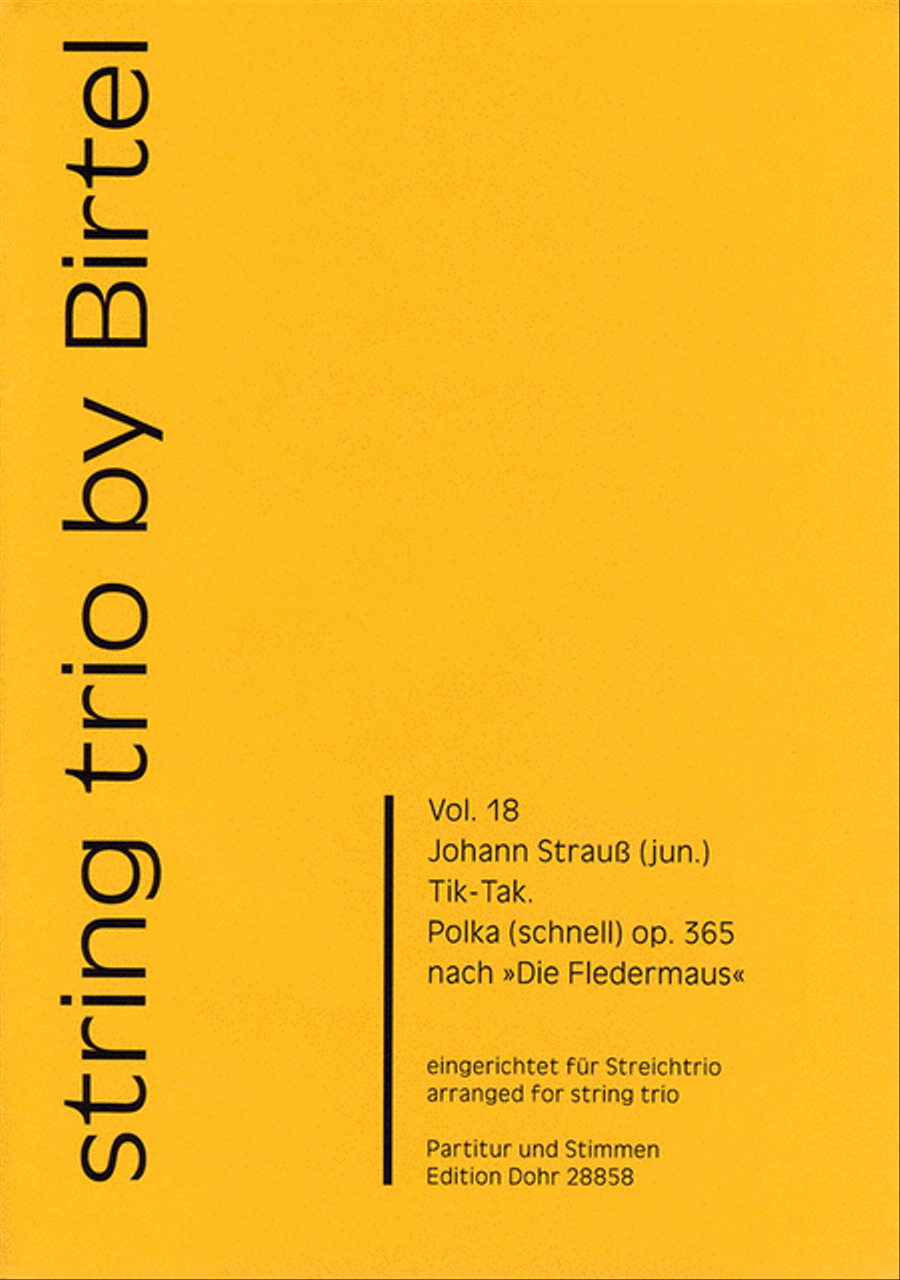 Tik-Tak op. 365 -Polka schnell nach 