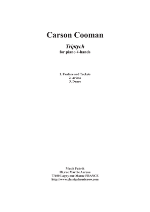Carson Cooman: Triptych for piano 4-hands