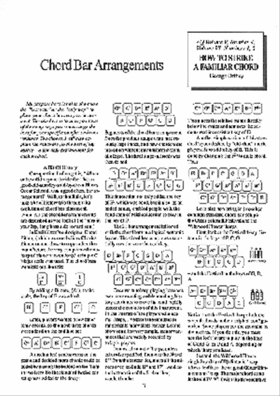 Autoharp Owner's Manual