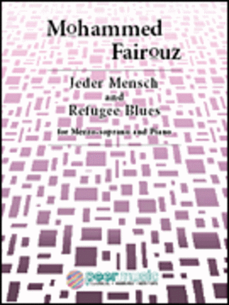 Jeder Mensch and Refugee Blues for Mezzo-soprano and Piano