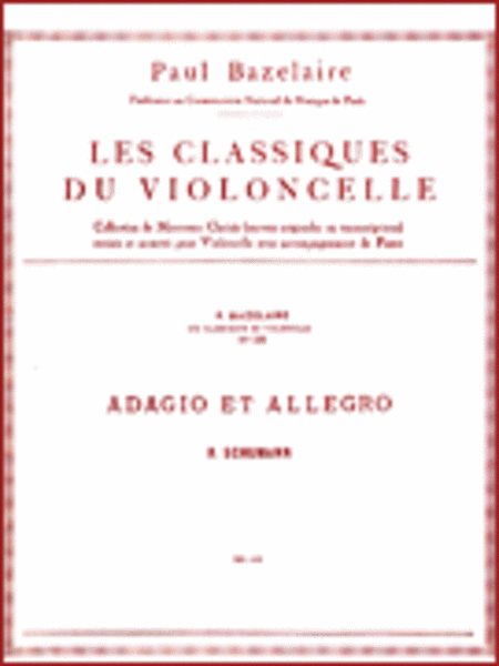 Adagio & Allegro Op. 70 - Classiques No. 50