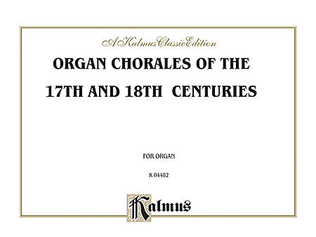 Book cover for Organ Chorales of the 17th and 18th Centuries