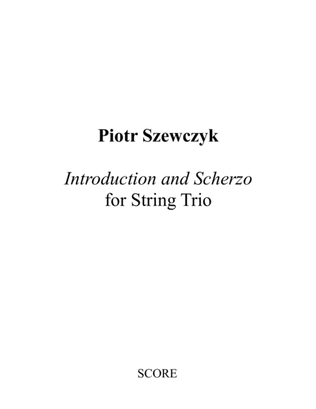 Introduction and Scherzo for String Trio