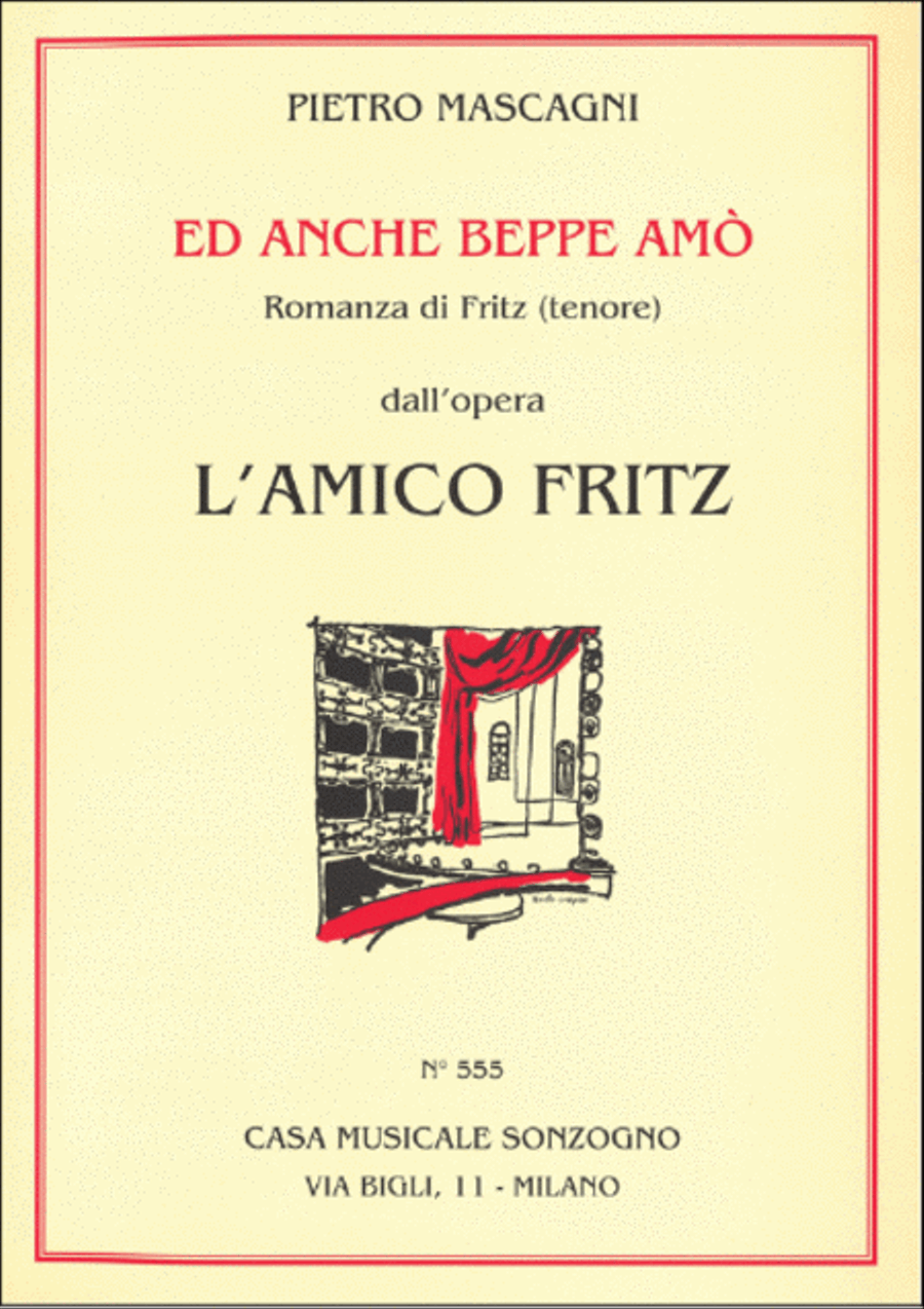 Amico Fritz Romanza Voice Solo scores gallery preview page 1