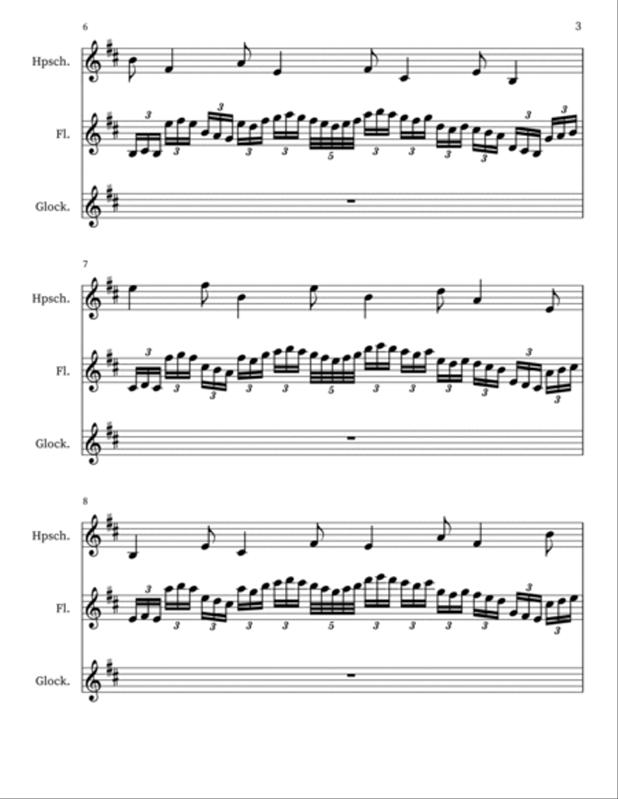Aahed Small Ensemble scores gallery preview page 3