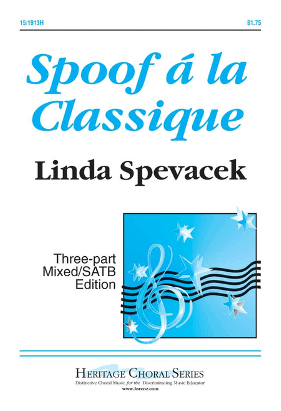 Spoof á la Classique 4-Part scores gallery preview page 1