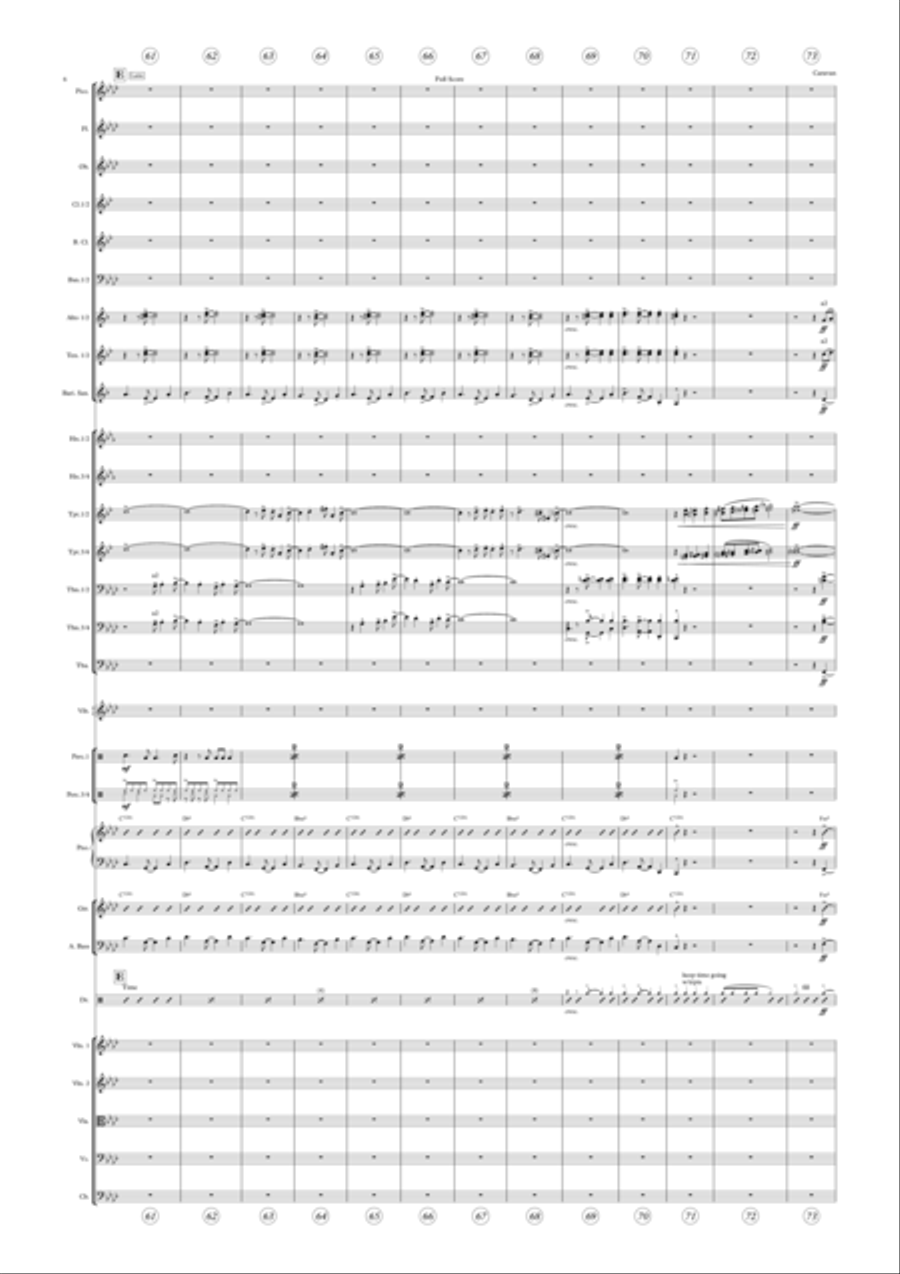 Caravan Caravan Full Orchestra scores gallery preview page 6
