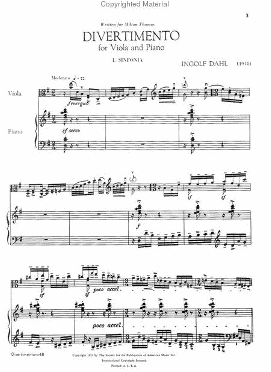 Divertimento Chamber Music scores gallery preview page 2