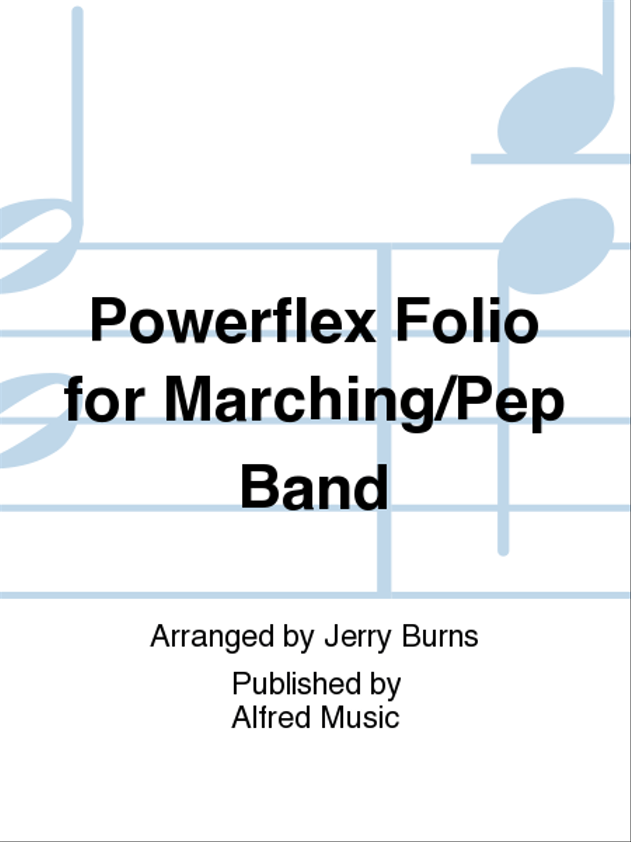 Powerflex Folio for Marching/Pep Band Pep Band scores gallery preview page 1