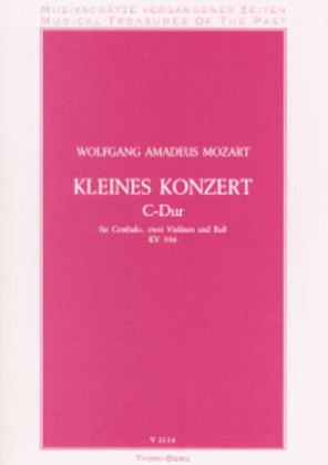 Book cover for Kleines Konzert fur Cembalo und Streicher