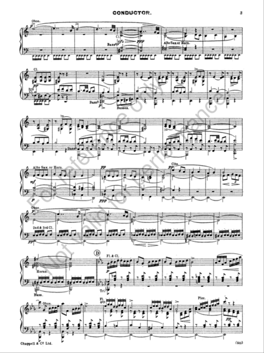Africaine Concert Band scores gallery preview page 5