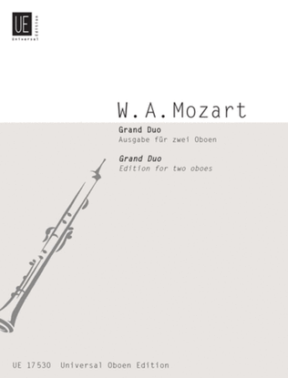 Book cover for Grand Duo, 2 Oboes