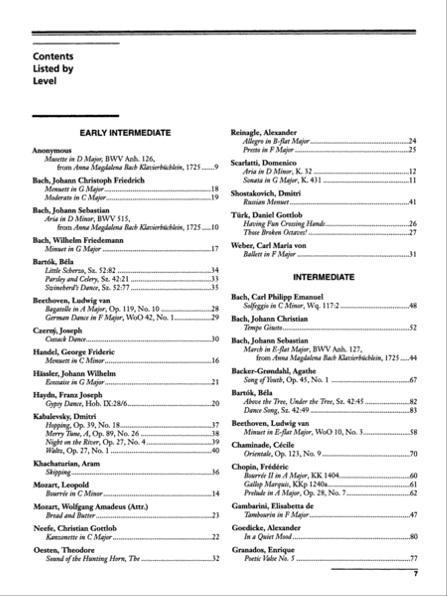 Essential Keyboard Repertoire, Volume 8 Piano Solo scores gallery preview page 7