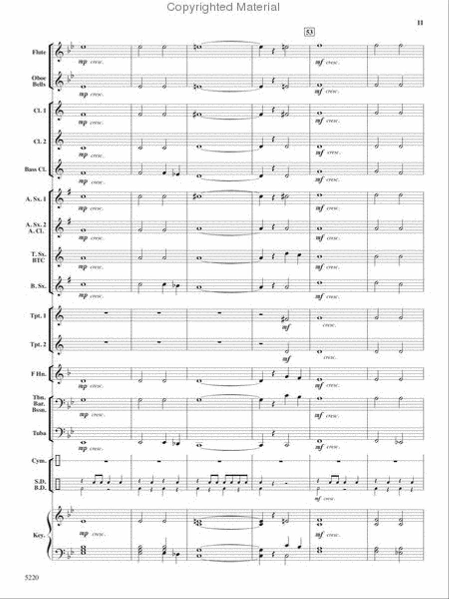 Patriots on Parade Concert Band scores gallery preview page 10