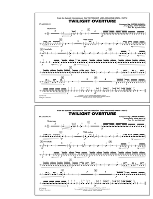 Twilight Overture - Snare Drum