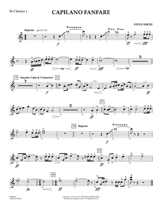 Capilano Fanfare (Digital Only) - Bb Clarinet 1