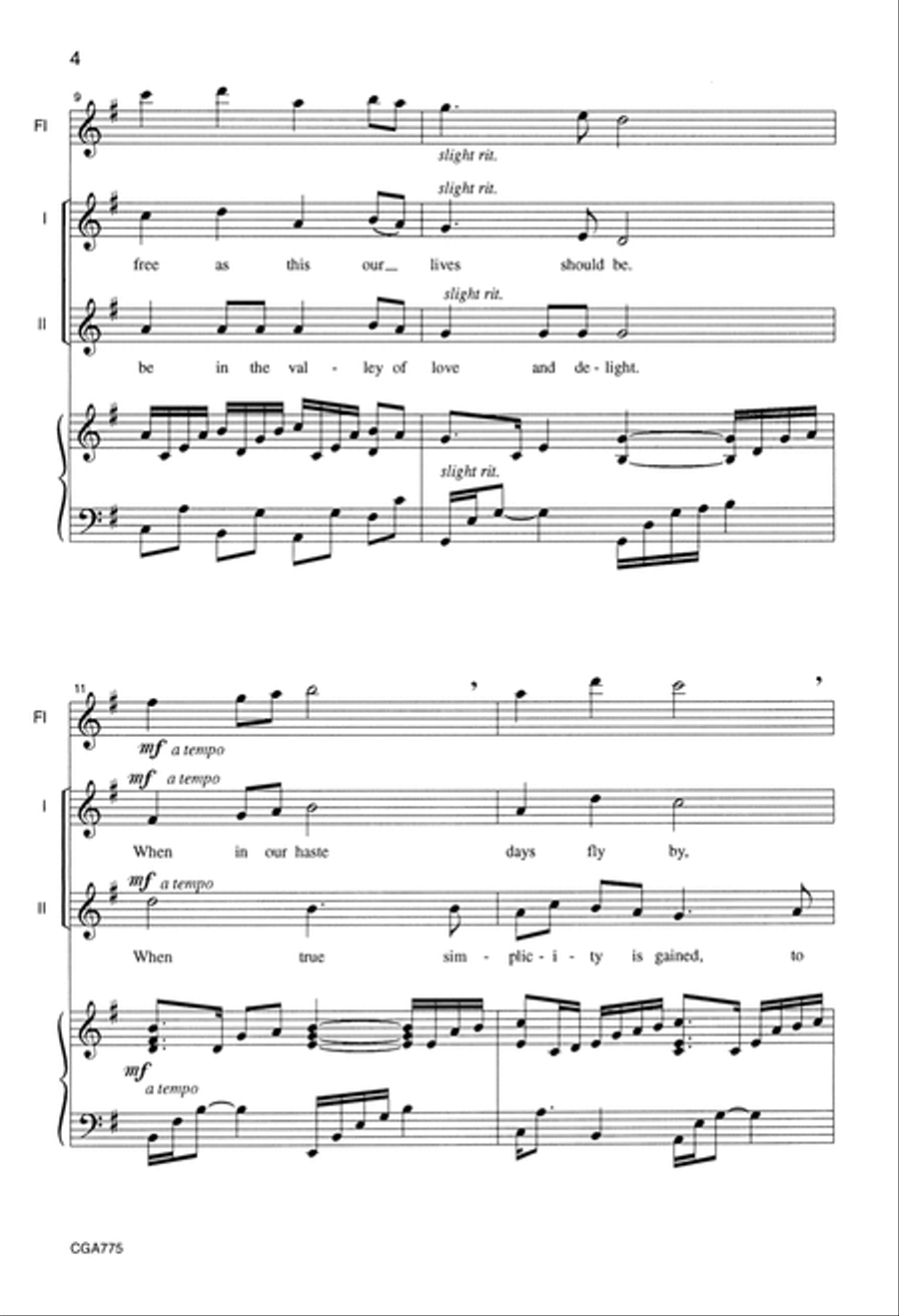 Gifts of Life SSA scores gallery preview page 4