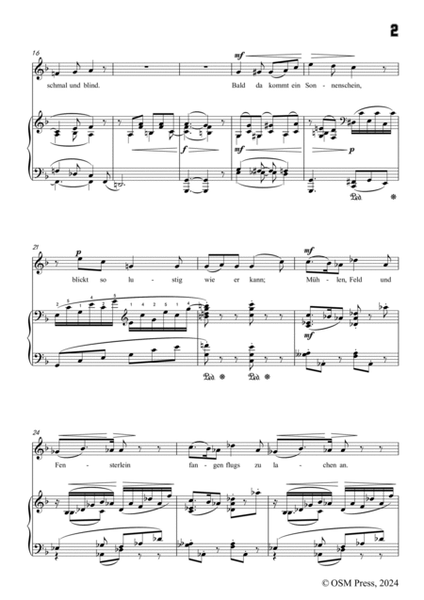 A. Jensen-Sonnenschein(Mühlen still die Flügel drehn),in F Major,Op.22 No.2