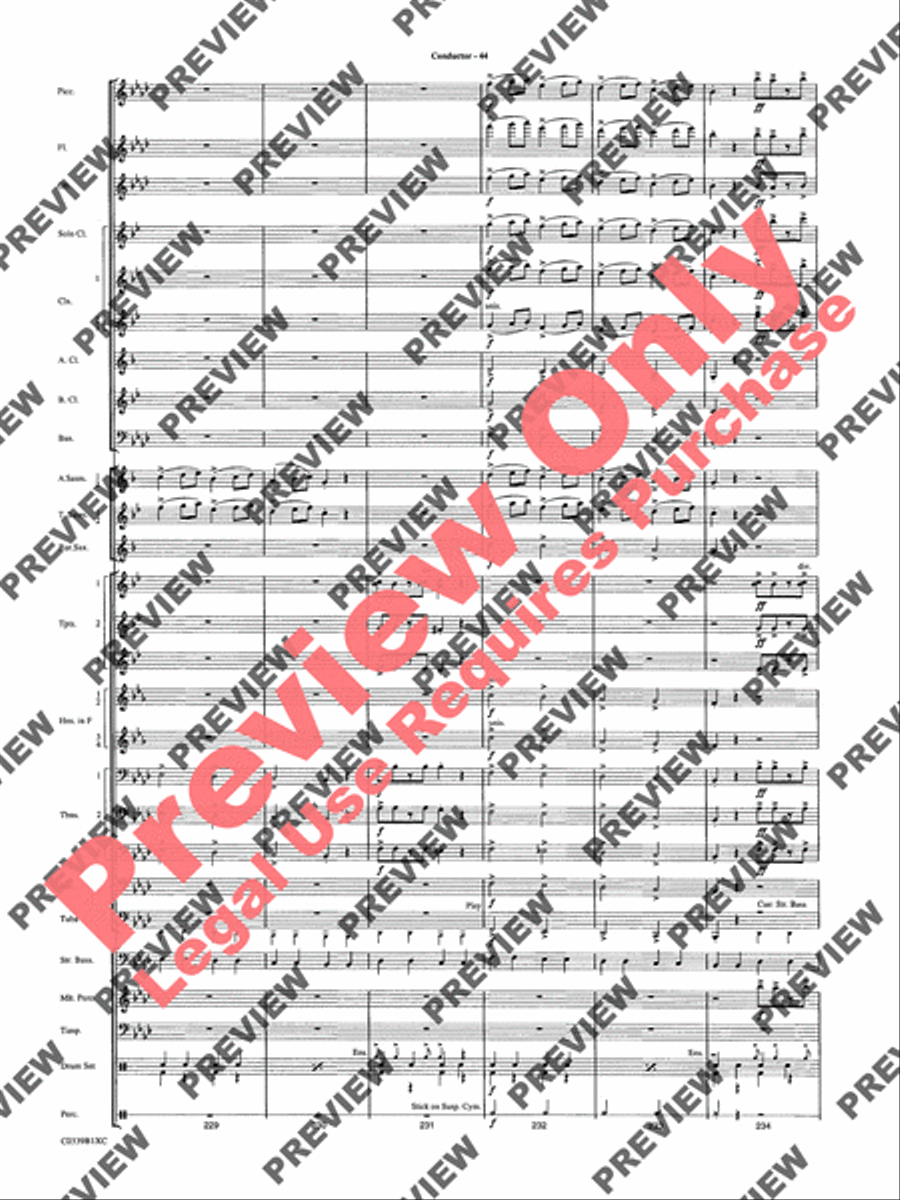 In the Miller Mood Concert Band scores gallery preview page 47