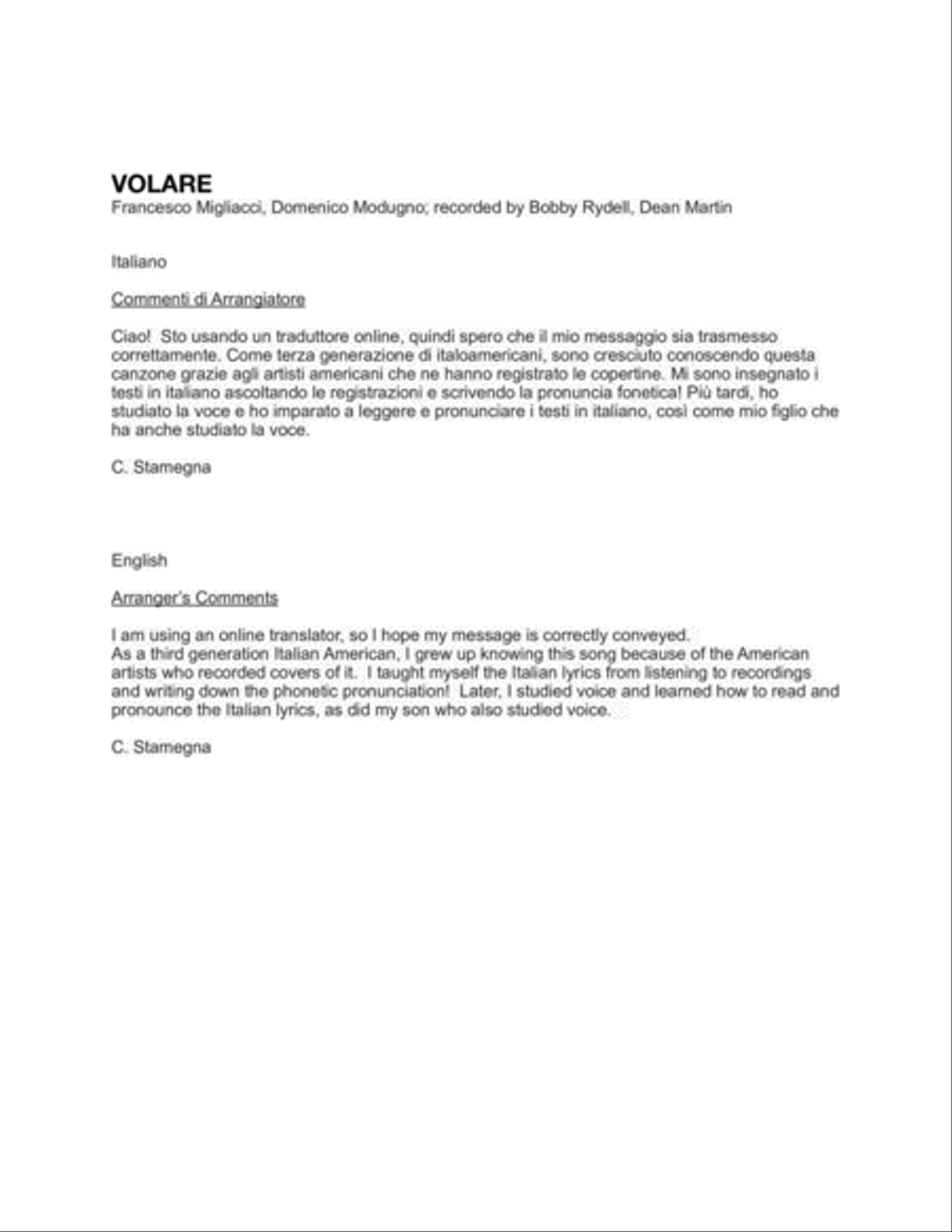 Volare Large Ensemble scores gallery preview page 2