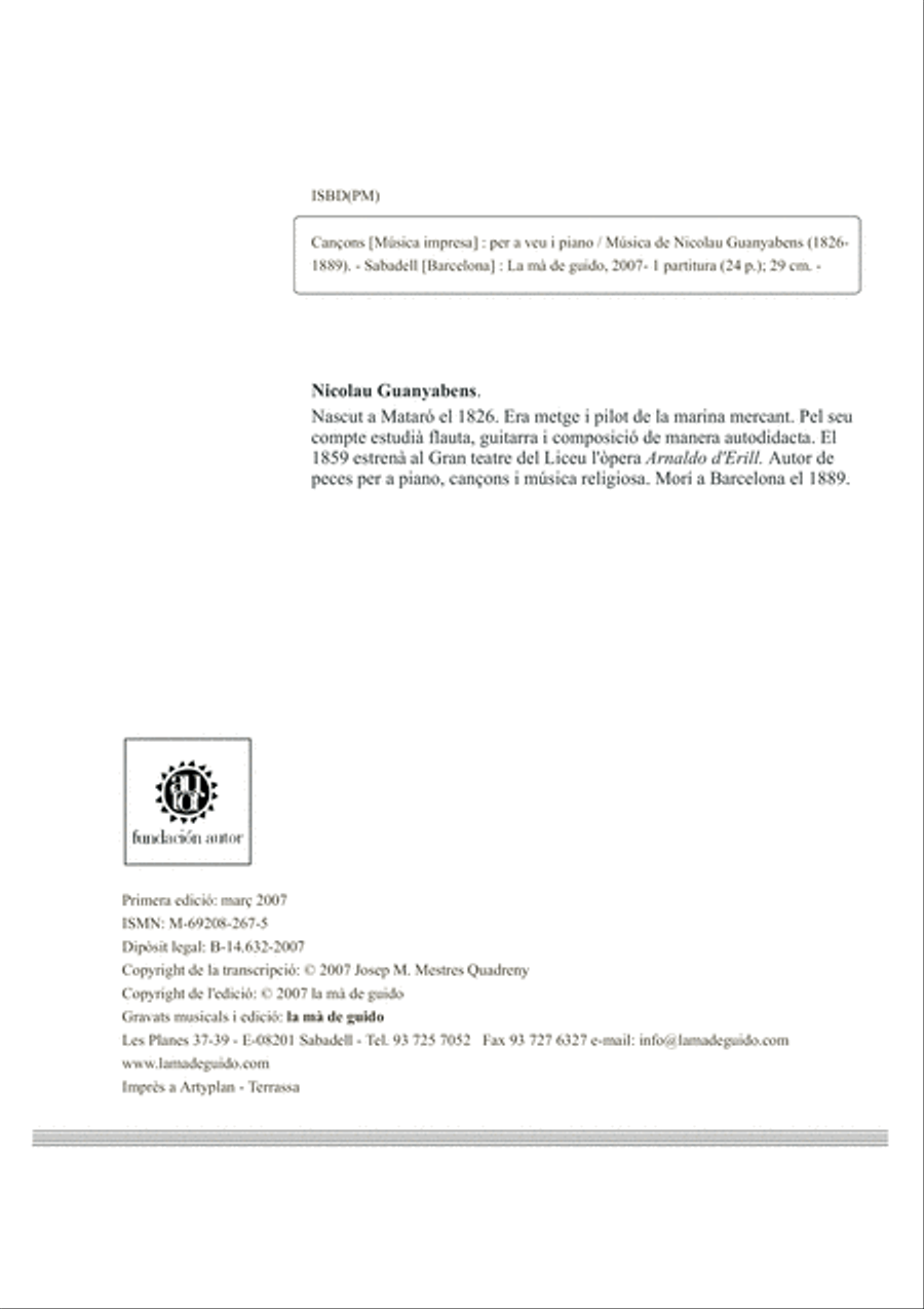 Cançons Cançons Voice scores gallery preview page 4