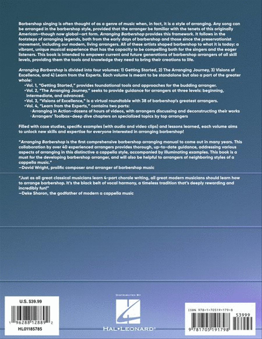 Arranging Barbershop Arranging Barbershop A Cappella scores gallery preview page 12