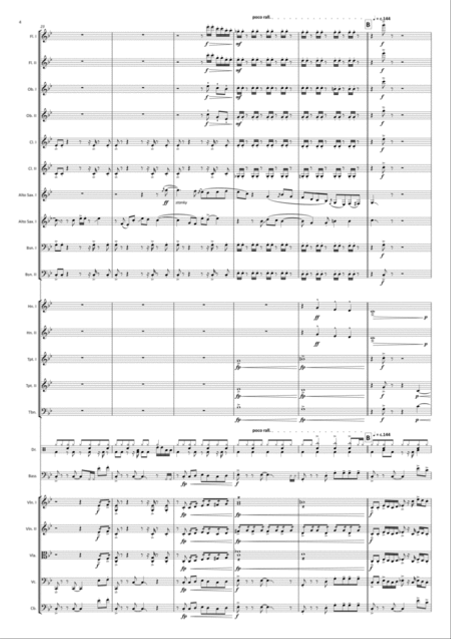 Toxic Full Orchestra scores gallery preview page 4
