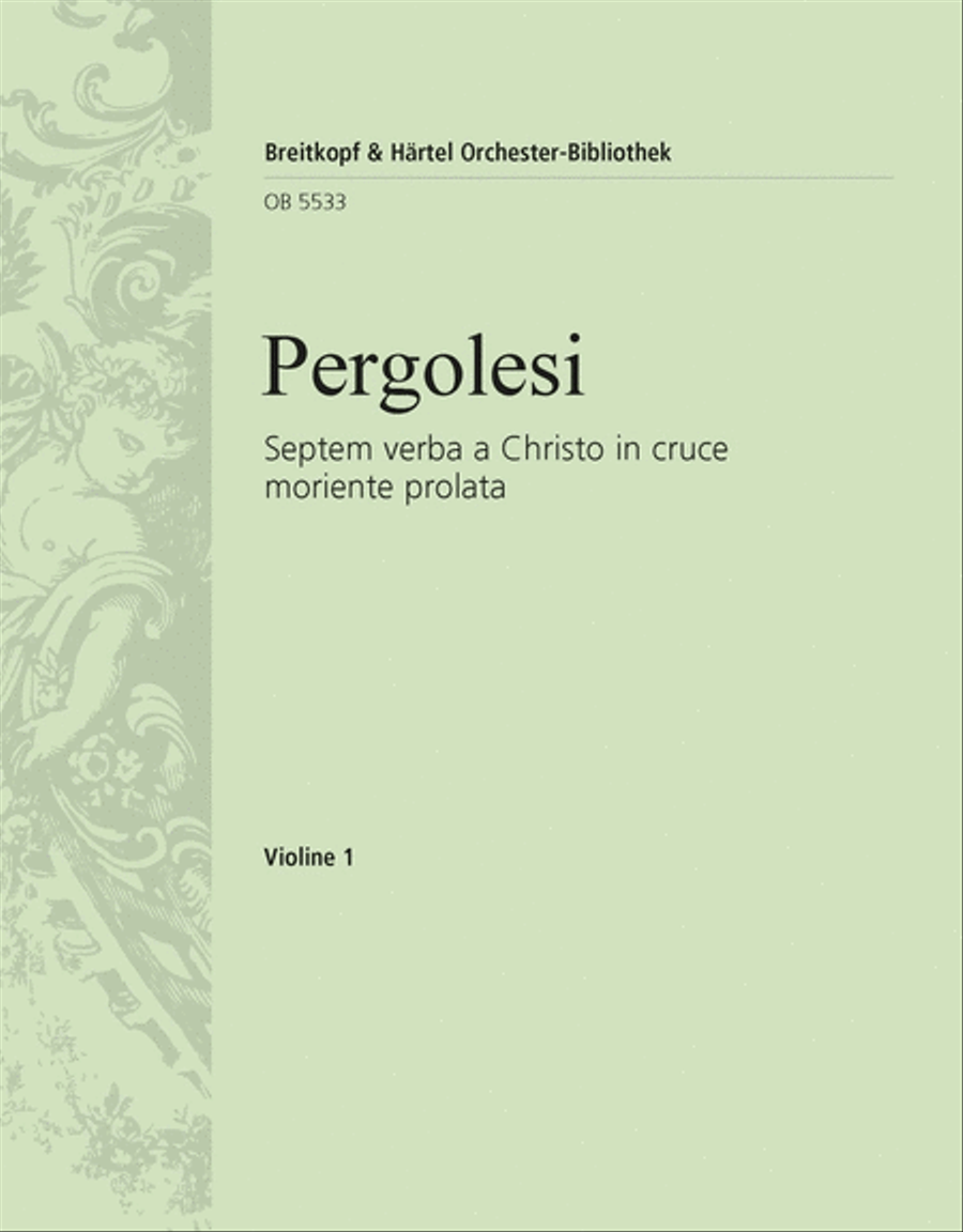 Septem verba a Christo in cruce moriente prolata 4-Part scores gallery preview page 1