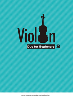 Book cover for Violin Duo for Beginners Vol.2/English Version