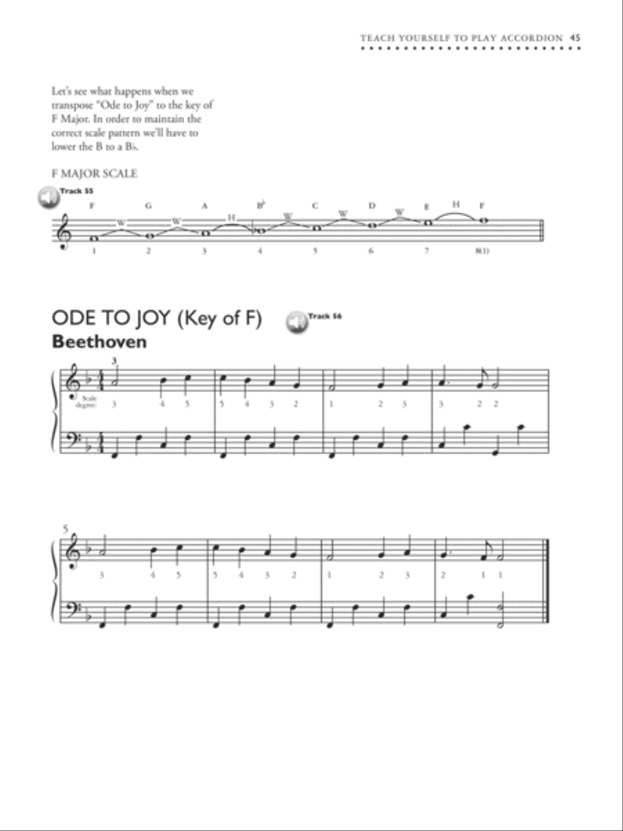 Alfred's Teach Yourself to Play Accordion Accordion scores gallery preview page 7