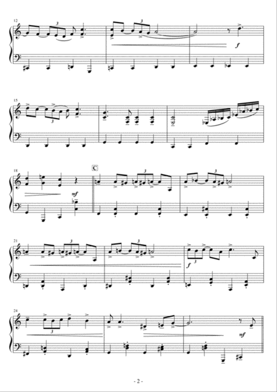 As Time Goes By As Time Goes By Easy Piano scores gallery preview page 2