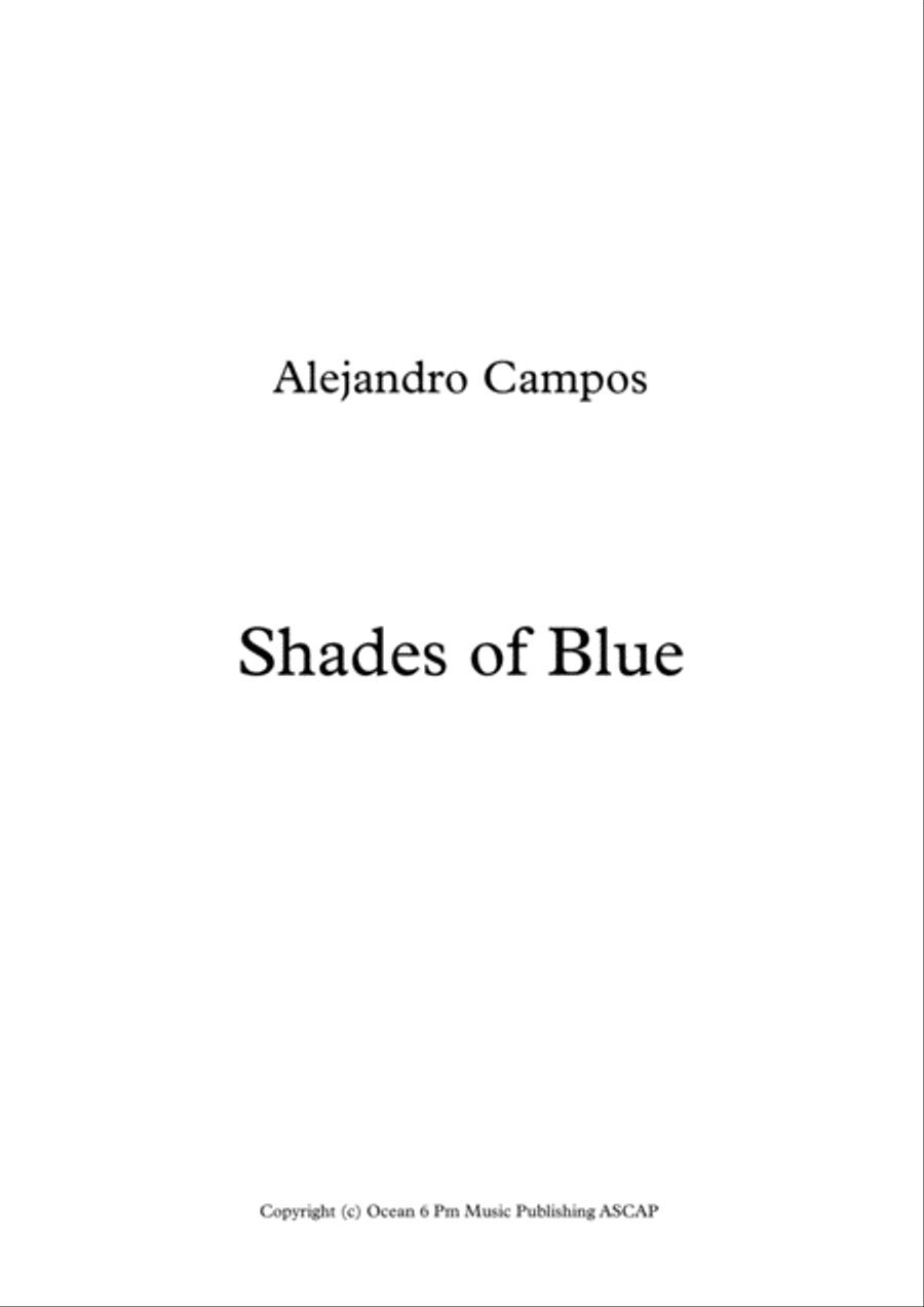 Shades of Blue Piano Method scores gallery preview page 1