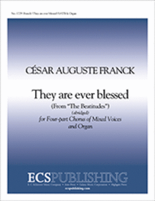 Book cover for The Beatitudes: They Are Ever Blessed
