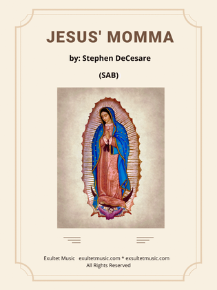 Book cover for Jesus' Momma (SAB)