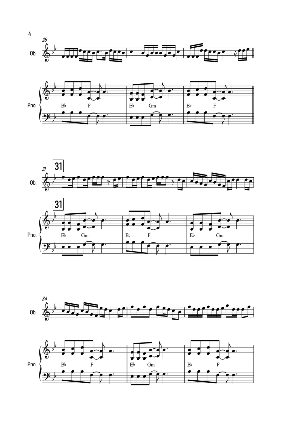 Mood Piano scores gallery preview page 4