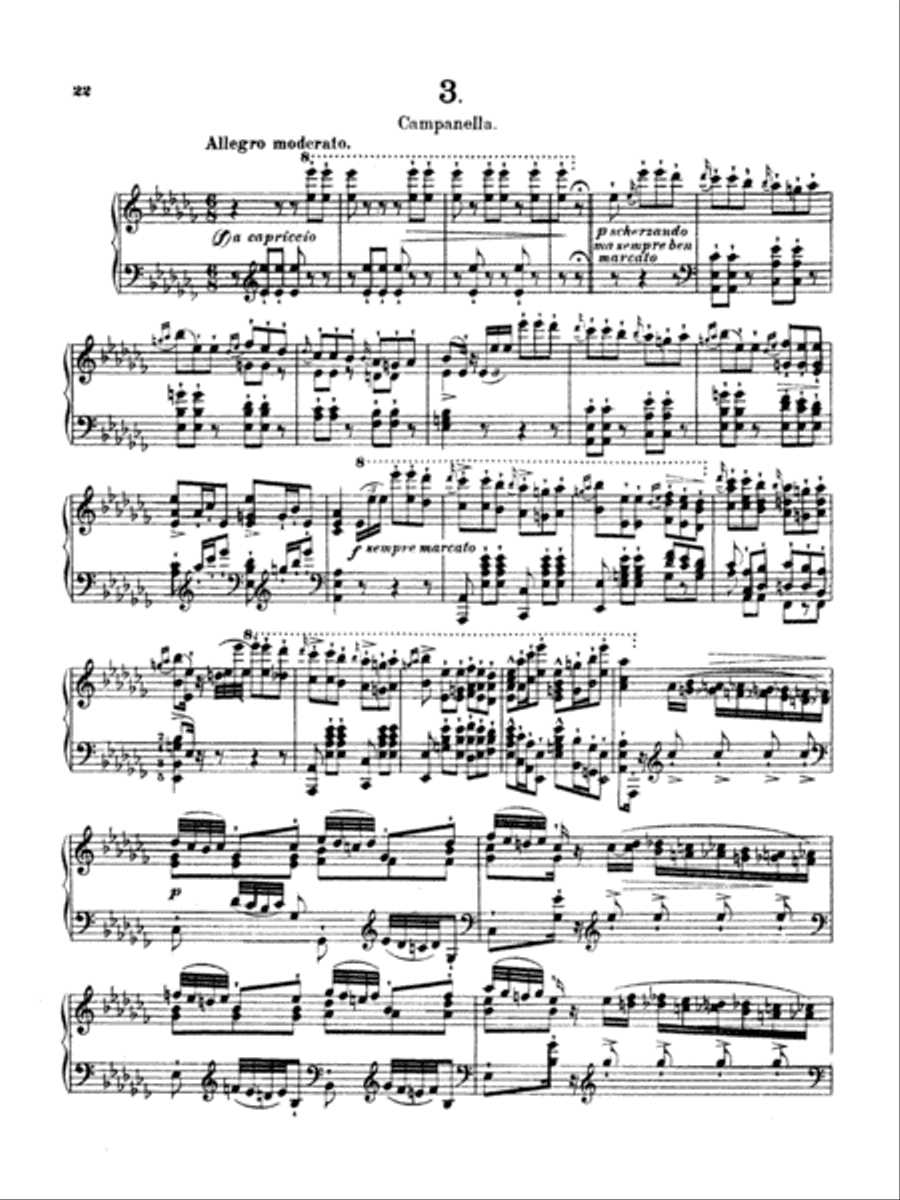 Liszt: Etudes (Volume III) Piano Method scores gallery preview page 1