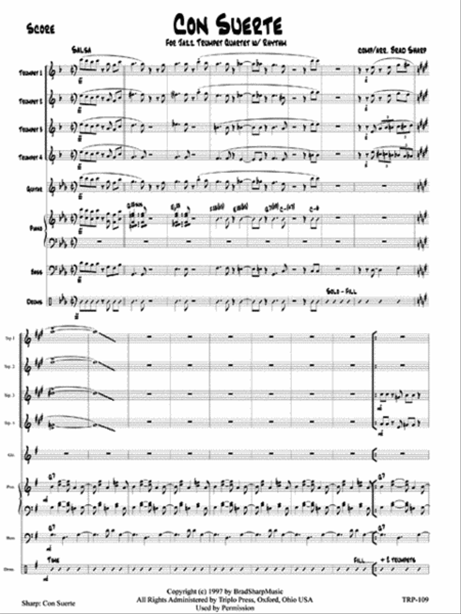 Con Suerte Small Ensemble scores gallery preview page 2