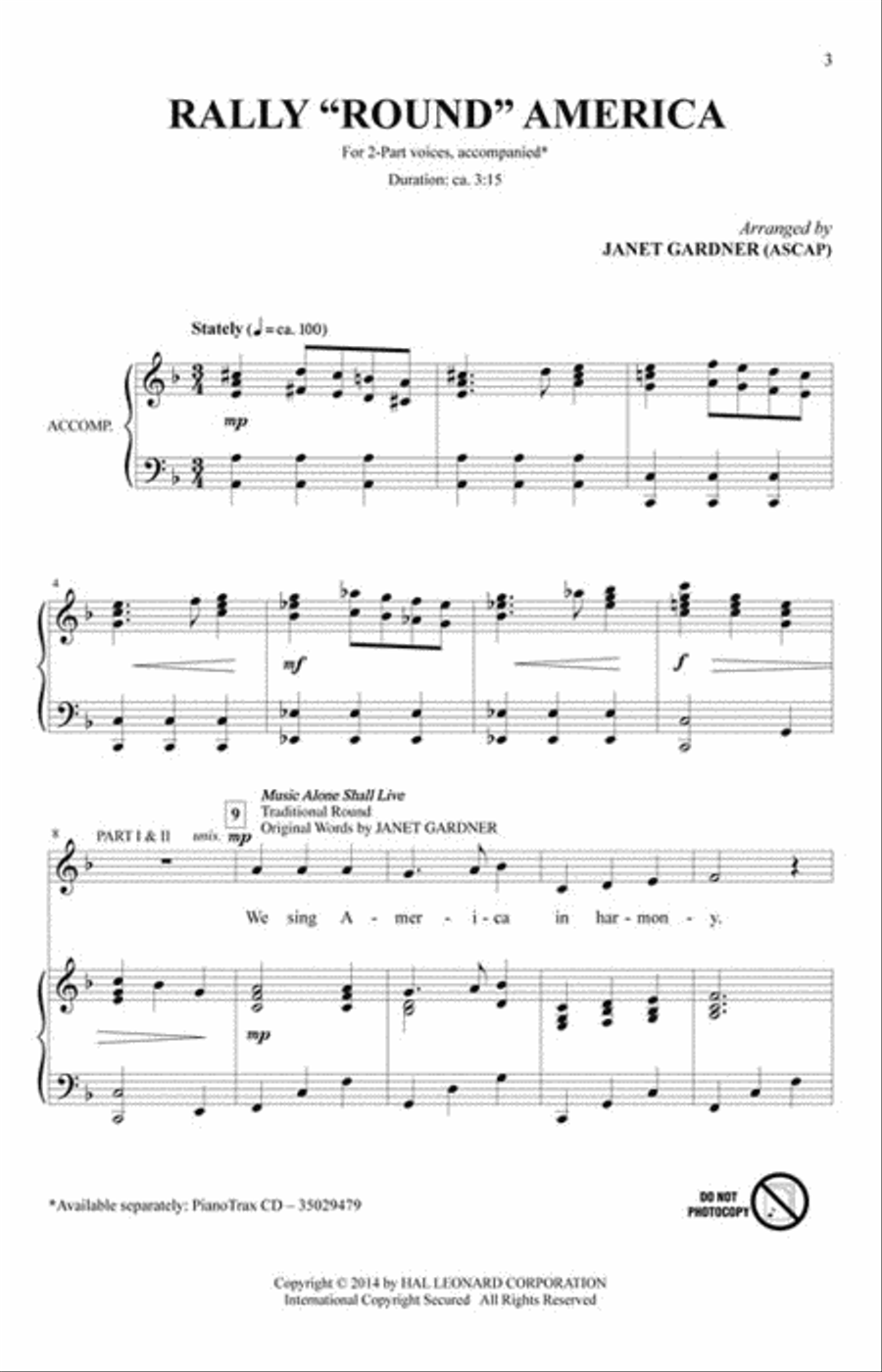 Rally “Round” America 2-Part scores gallery preview page 2