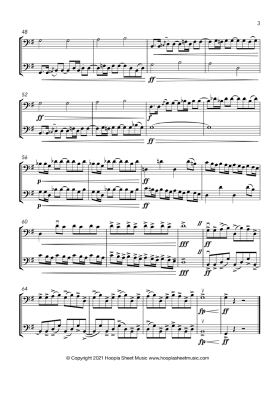 Yankee Doodle Doodles String Duet scores gallery preview page 3