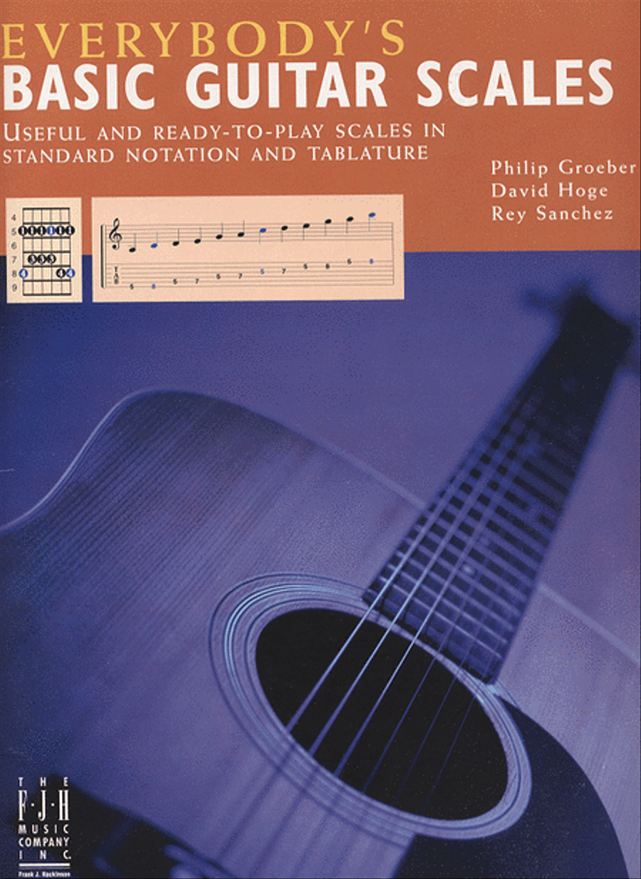 Everybody's Basic Guitar Scales Easy Guitar scores gallery preview page 1