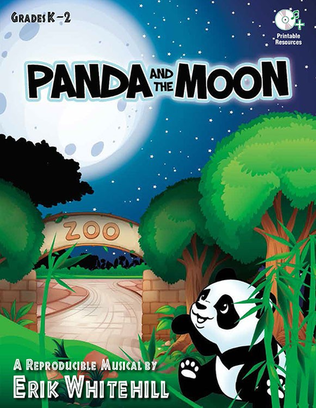 Book cover for Panda and the Moon