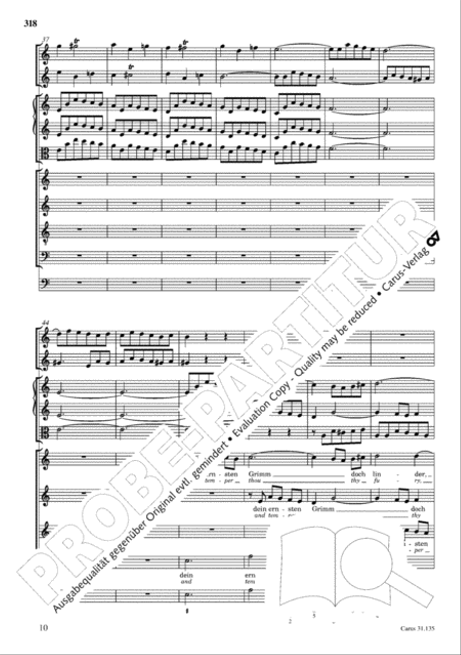 The Complete Sacred Vocal Works (Das geistliche Vokalwerk) Voice scores gallery preview page 319