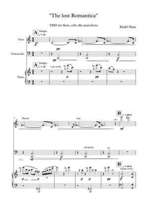 "The lost Romantica" for flaut, cello & pianoforte