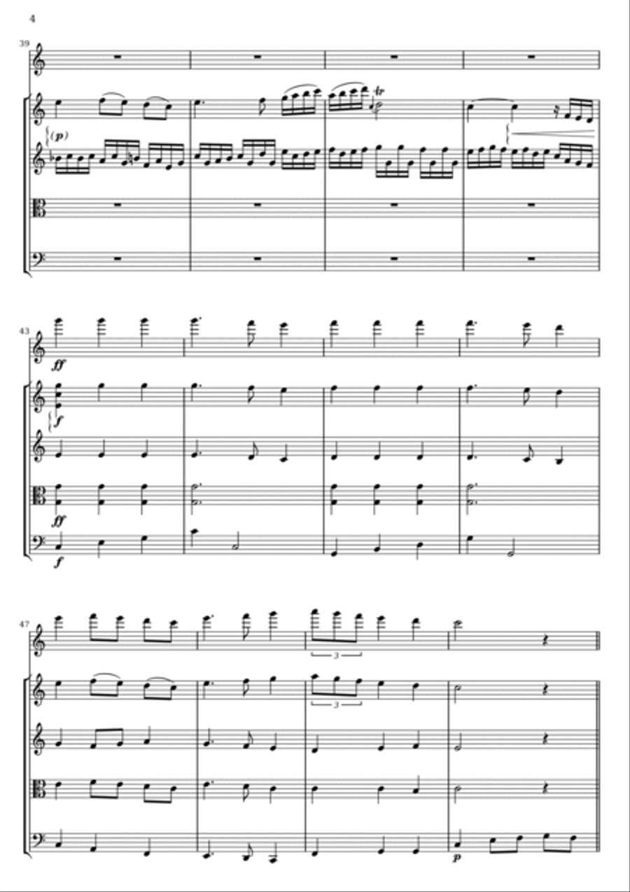 Jubilee Quintet Chamber Music scores gallery preview page 4