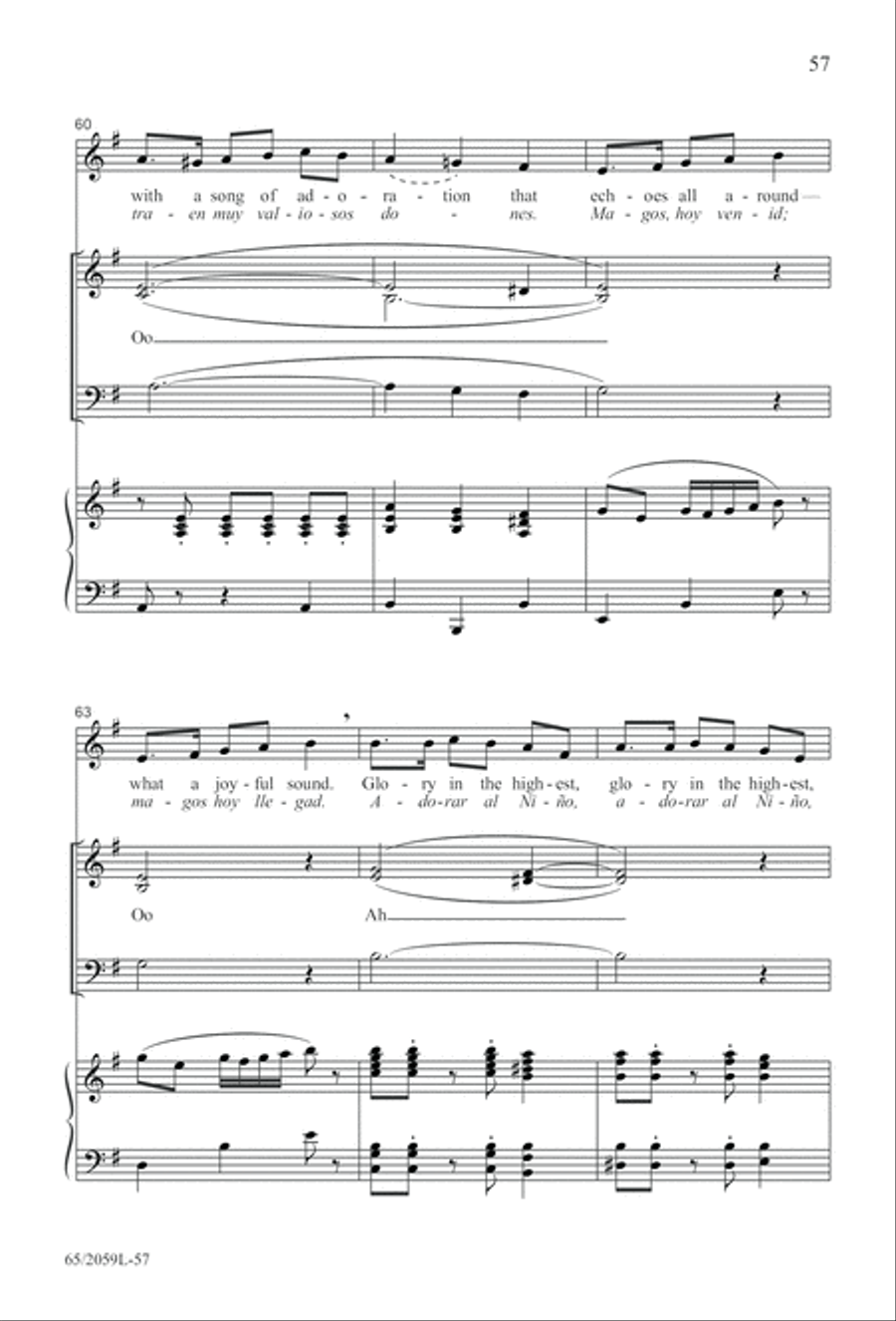The Christmas Story The Christmas Story 3-Part scores gallery preview page 58
