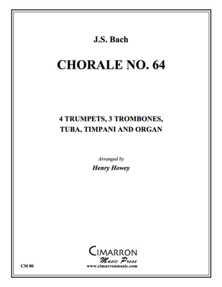 Book cover for Chorale No. 64