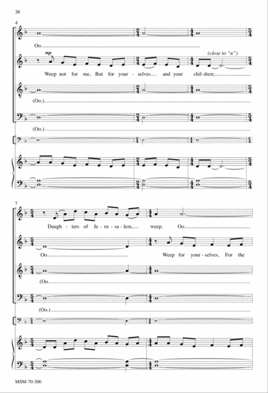 Return to Me (Choral Score) 4-Part scores gallery preview page 17