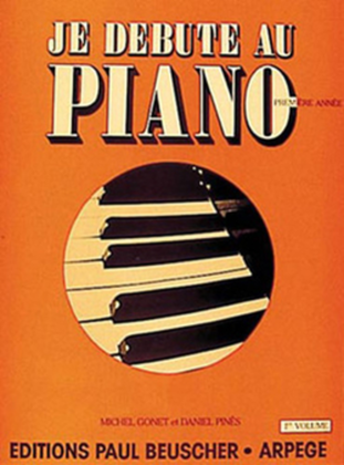 Book cover for Je Debute Au Piano