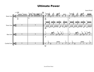 Ultimate Power (Drumline Cadence)
