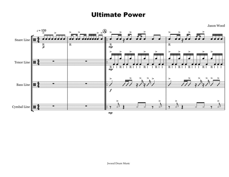 Ultimate Power (Drumline Cadence) image number null